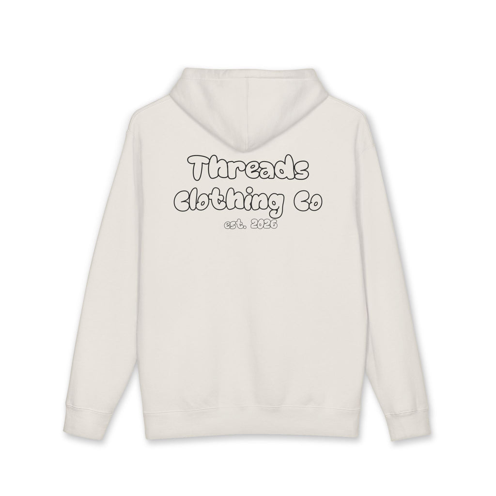 Threads clothing co drawstring hoodie