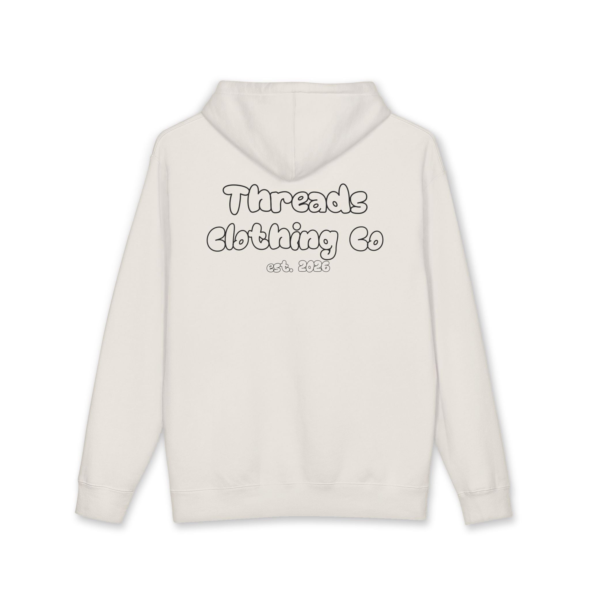 Threads clothing co drawstring hoodie