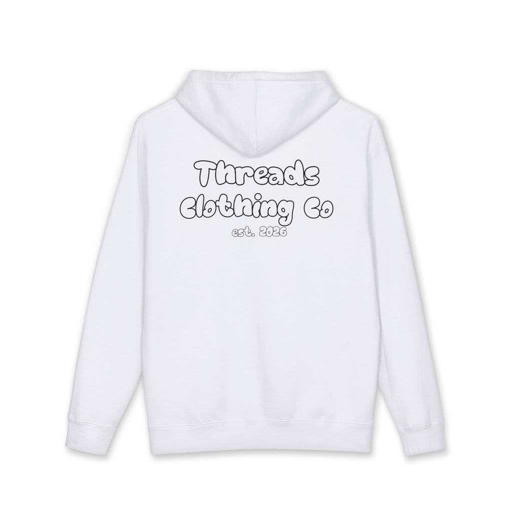 Threads clothing co drawstring hoodie